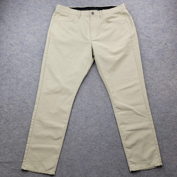 Bonobos Other - Bonobos Golf Pants Men 36x30 Beige Slim Taper Khakis Stretch Performance Pockets